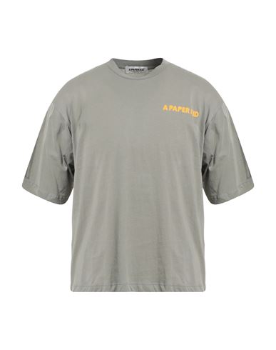 A Paper Kid Man T-shirt Sage Green Size L Cotton
