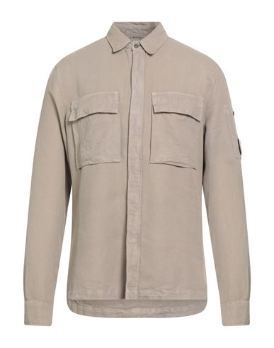 Camisa Hombre Beige L,XS Hombre