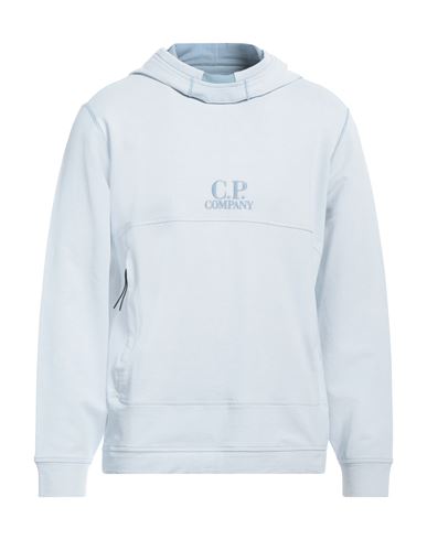 C.p. Company C. P. Company Man Sweatshirt Sky Blue Size Xxl Cotton In Blue