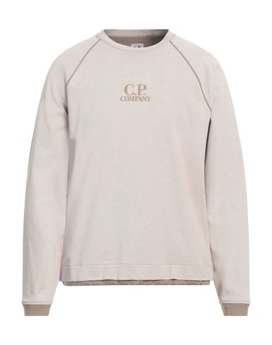 C.p. Company C. P. Company Man Sweatshirt Beige Size 3xl Cotton