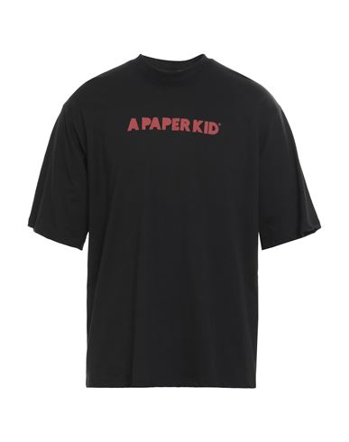 A Paper Kid Man T-shirt Black Size M Cotton