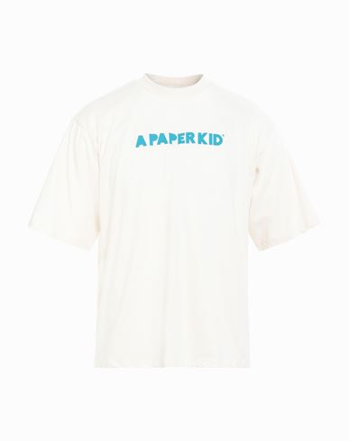 A Paper Kid Man T-shirt Beige Size S Cotton