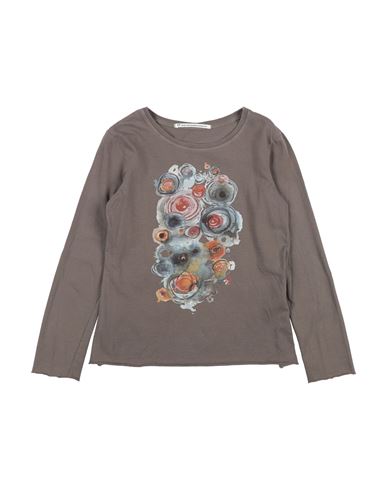Novemb3r Toddler Girl T-shirt Light Brown Size 6 Cotton In Beige