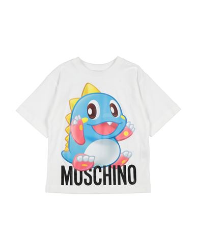 Moschino Kid Toddler T-shirt White Size 4 Cotton, Elastane In White