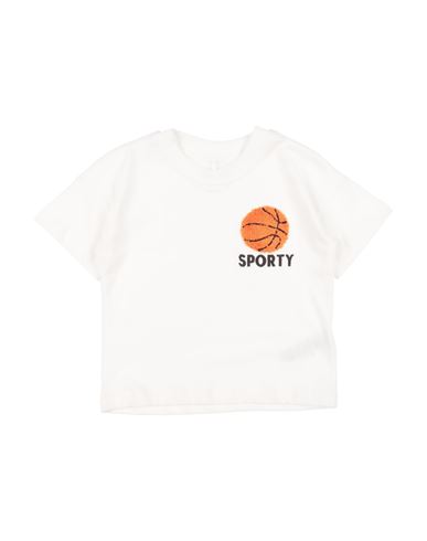 Mini Rodini Babies'  Toddler Boy T-shirt White Size 7 Organic Cotton