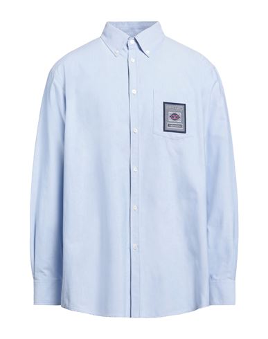 Valentino Garavani Man Shirt Blue Size 16 Cotton