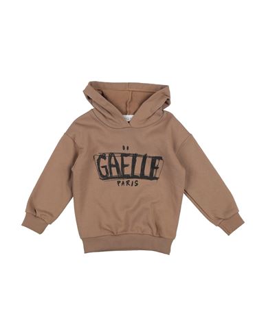 Gaelle Paris Gaëlle Paris Toddler Girl Sweatshirt Camel Size 6 Cotton In Beige