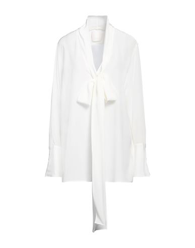 Shop Givenchy Woman Top Off White Size 8 Silk