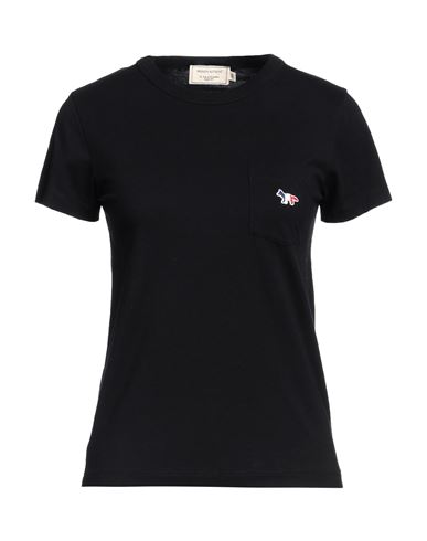 Shop Kitsuné Woman T-shirt Black Size Xs Cotton