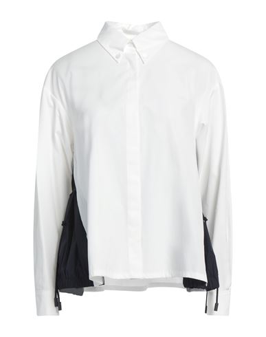 Weekend Max Mara Woman Shirt White Size 6 Cotton, Polyester