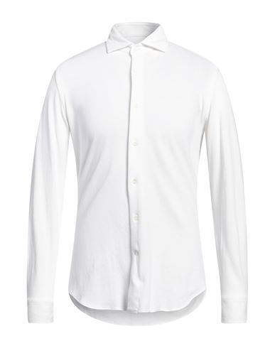 Mcr Man Shirt White Size 17 Cotton