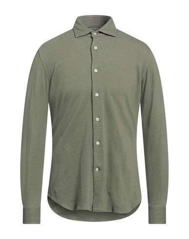 Mcr Man Shirt Military Green Size 17 Cotton