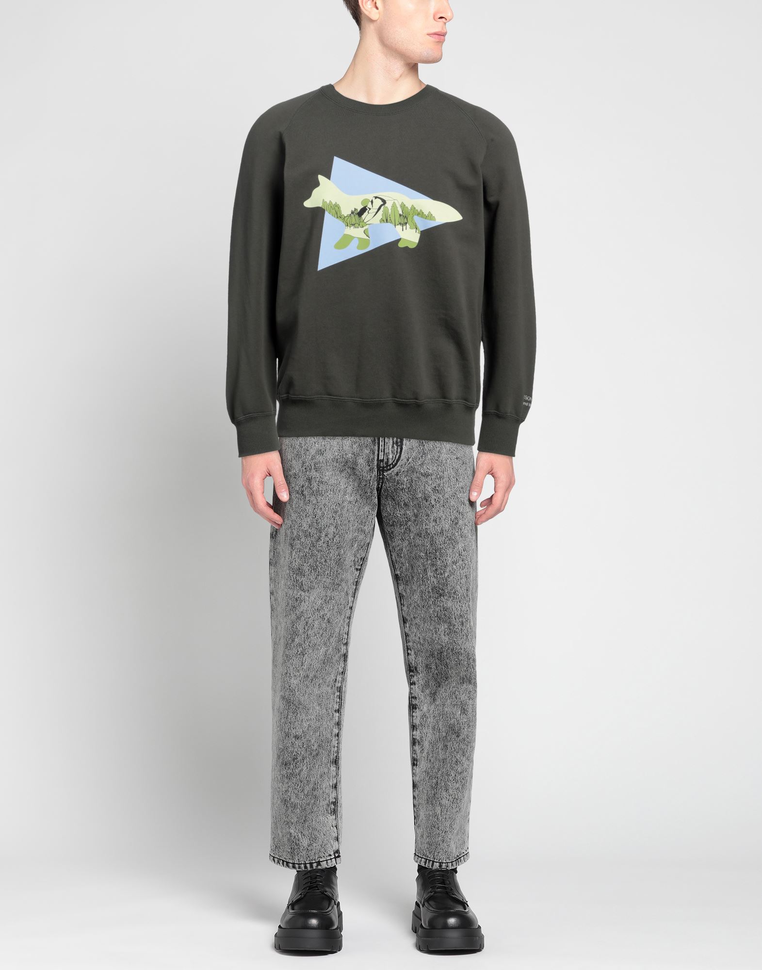  Maison Kitsuné X And Wander - Tops - Sweatshirts - On Yoox.com 