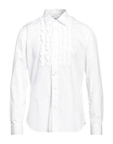 Department 5 Man Shirt White Size 15 ¾ Cotton