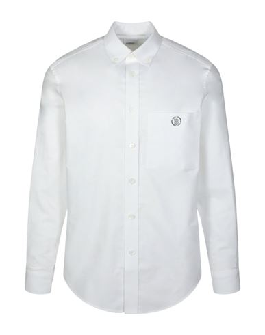 Burberry Culmore Collared Shirt Man Shirt White Size M Cotton