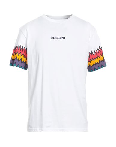 Missoni Man T-shirt White Size 3xl Cotton