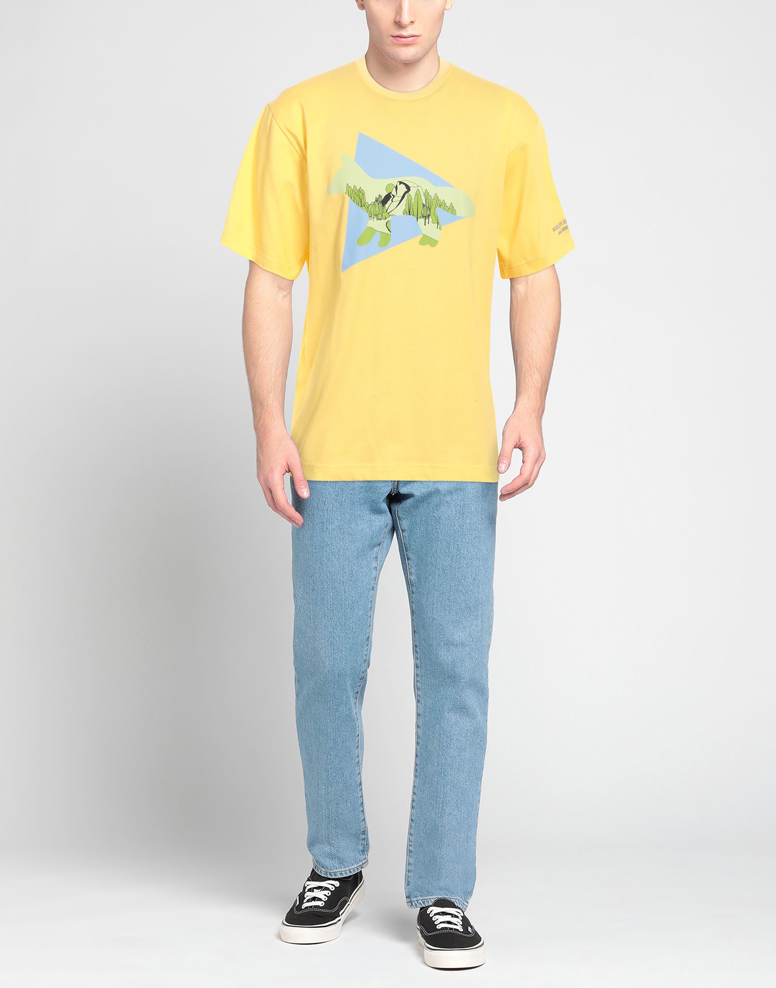  Maison Kitsuné X And Wander - Tops - T-shirts - On Yoox.com 
