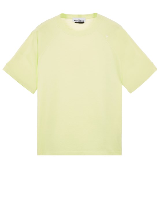 Stone Island Short Sleeve T-shirt Yellow Cotton