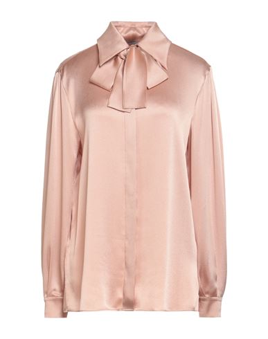 Alberta Ferretti Woman Shirt Blush Size 8 Acetate, Silk In Pink