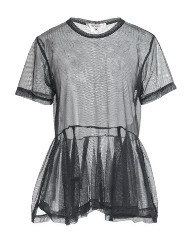 COMME DES GARÇONS COMME DES GARÇONS WOMAN TOP BLACK SIZE L POLYESTER 