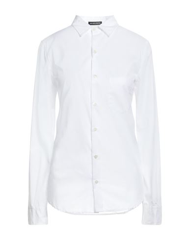 Shop Ann Demeulemeester Woman Shirt White Size 12 Cotton