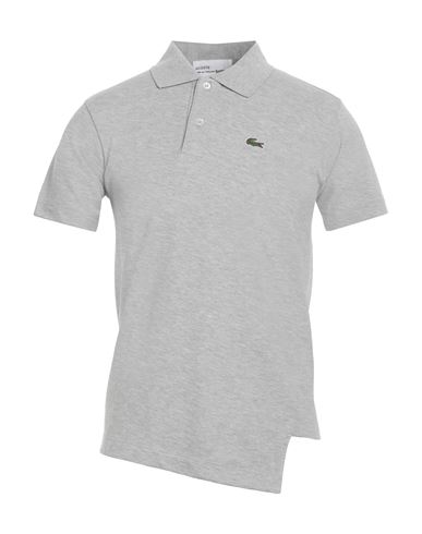 Shop Lacoste X Comme Des Garçons Shirt Man Polo Shirt Light Grey Size S Cotton