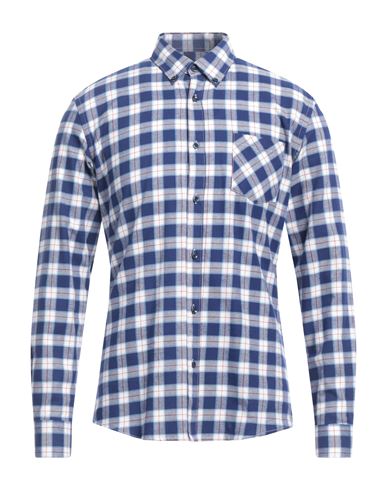 Shop Daniele Alessandrini Homme Man Shirt Blue Size 15 ¾ Cotton