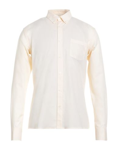 Shop Daniele Alessandrini Homme Man Shirt Light Yellow Size 15 ¾ Cotton