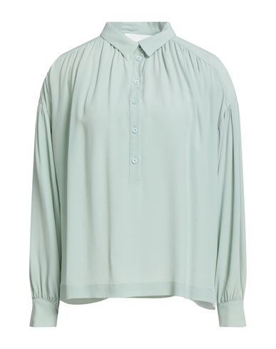 8pm Woman Top Light Green Size S Acetate, Silk In Green