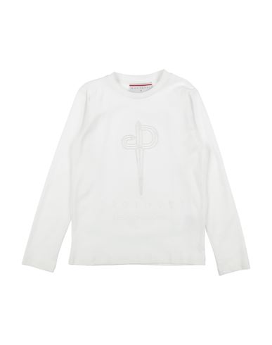 Shop Cesare Paciotti Toddler Boy T-shirt White Size 6 Cotton