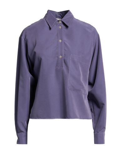 Shop Alysi Woman Top Light Purple Size 6 Modal, Polyester