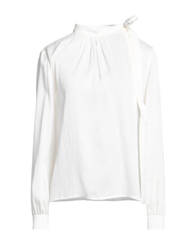 Shop Givenchy Woman Top White Size 12 Silk
