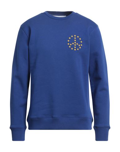 Shop Etudes Studio Études Man Sweatshirt Blue Size Xl Organic Cotton