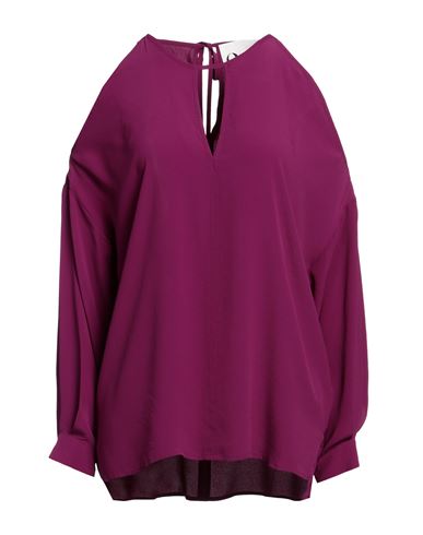 8pm Woman Top Mauve Size M Acetate, Silk In Purple