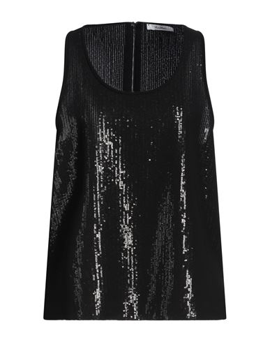 Shop Max Mara Woman Top Black Size 10 Polyester