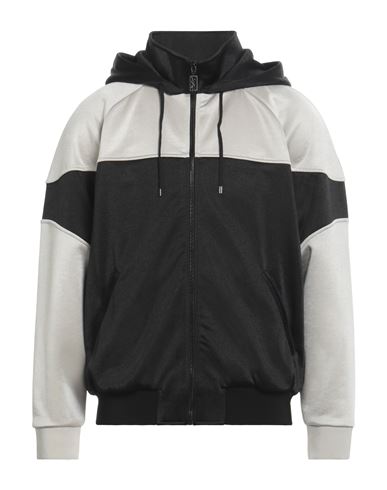 Shop Saint Laurent Man Sweatshirt Black Size L Polyester, Cotton, Viscose
