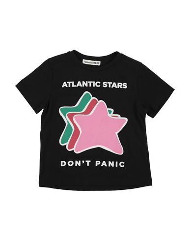 Shop Atlantic Stars Toddler Girl T-shirt Black Size 6 Cotton