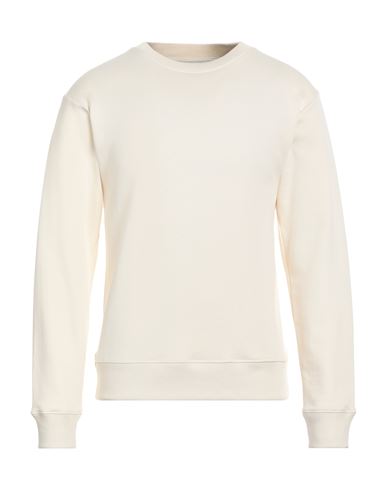 Dries Van Noten Man Sweatshirt Ivory Size S Cotton In White