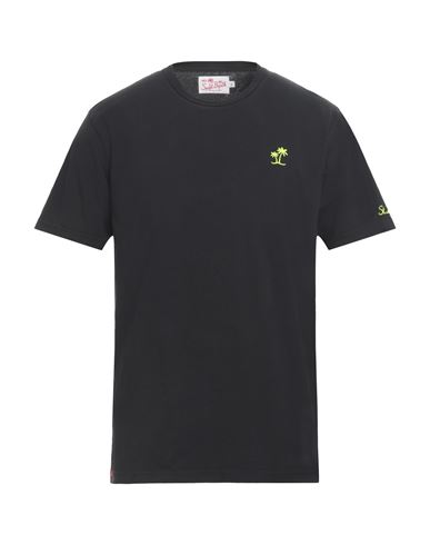 Mc2 Saint Barth Man T-shirt Black Size L Cotton