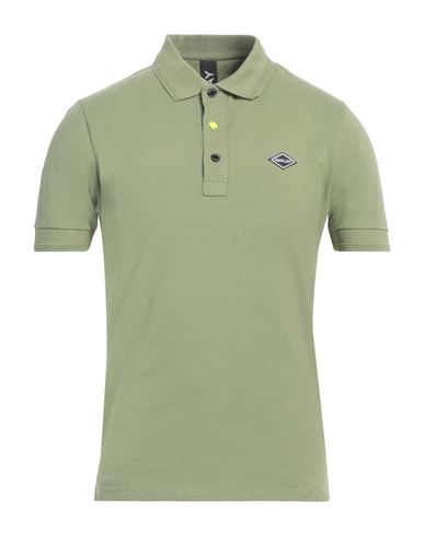 Replay Man Polo Shirt Military Green Size S Cotton