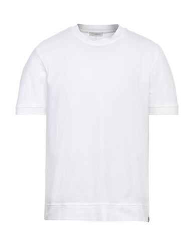 Shop Paolo Pecora Man T-shirt White Size Xxl Cotton, Elastane