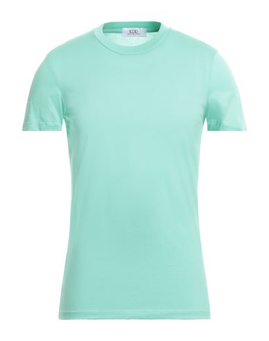 Shop Eredi Del Duca Man T-shirt Light Green Size M Cotton