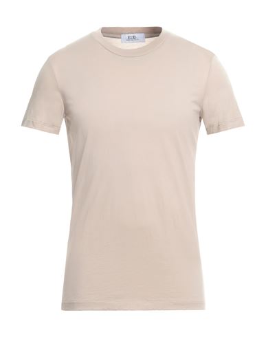 Shop Eredi Del Duca Man T-shirt Beige Size M Cotton