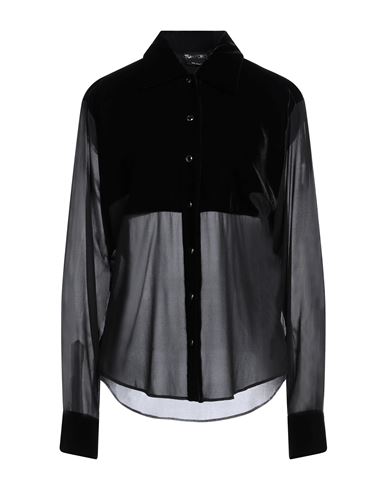 Shop Tom Ford Woman Shirt Black Size 6 Silk, Elastane, Viscose, Cupro