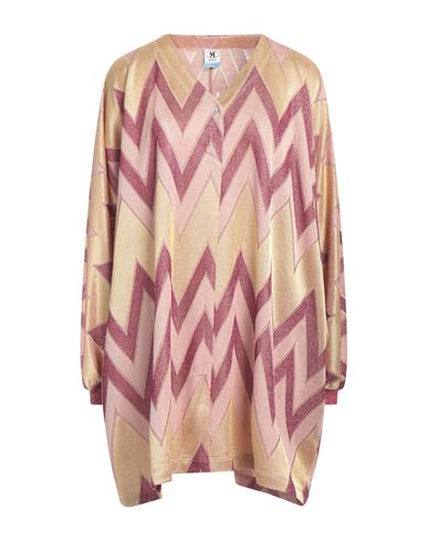 M Missoni Woman Sweater Sand Size Xs Cotton, Viscose, Polyamide, Polyester In Beige