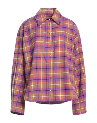 Roseanna Woman Shirt Purple Size 10 Cotton