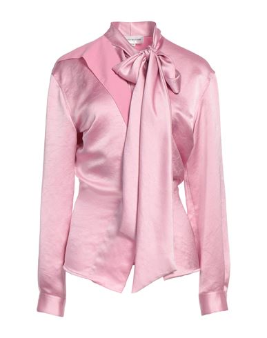 Victoria Beckham Woman Shirt Pink Size 10 Polyester