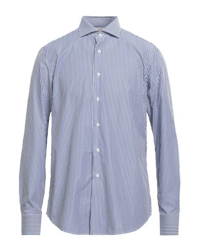 Alessandro Gherardi Man Shirt Blue Size 17 ½ Cotton