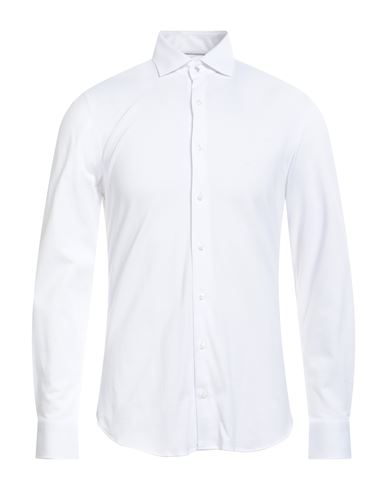 Shop Michael Kors Mens Man Shirt White Size 16 Cotton