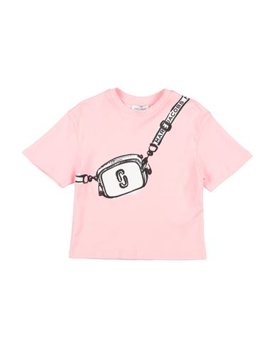 Marc Jacobs Teen Girls Pink Snapshot Bag Cotton T-shirt In Pink